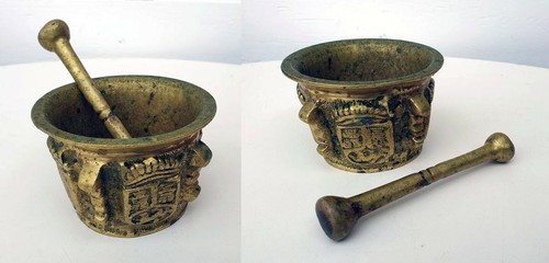 Ancien mortier époque et - ancien,