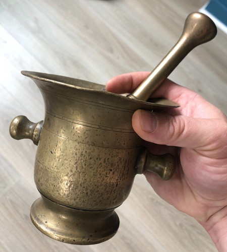Ancien mortier pilon xviiième - pilon,