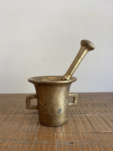 Ancien mortier bronze - ancien,
